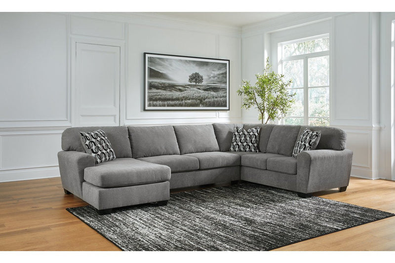 Birkdale Court Gray 3 - Piece Sectional with Chaise - DMV FurnitureSectional
