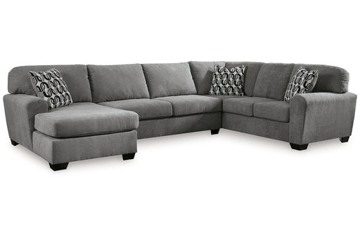 Birkdale Court Gray 3 - Piece Sectional with Chaise - DMV FurnitureSectional