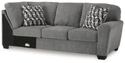 Birkdale Court Gray Right-Arm Facing Sofa - 3240267