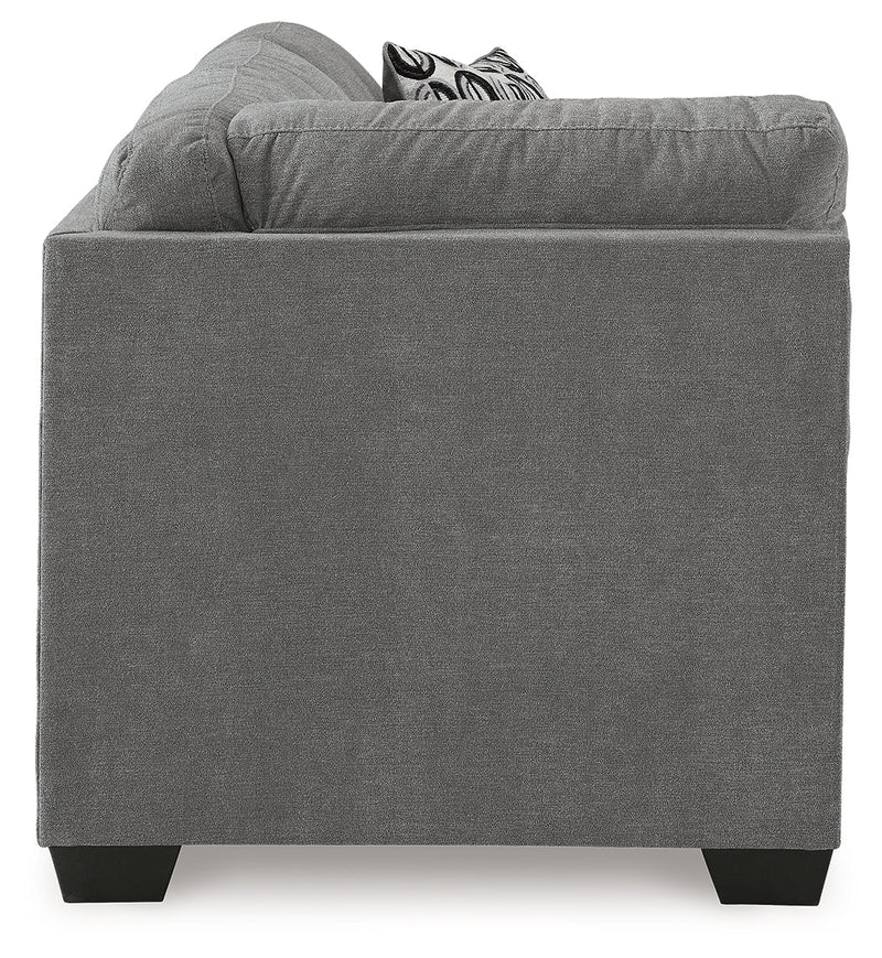 Birkdale Court Gray Right-Arm Facing Sofa - 3240267