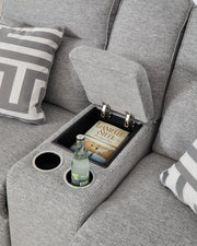 Biscoe Power Reclining Loveseat - DMV FurniturePower Reclining Loveseat