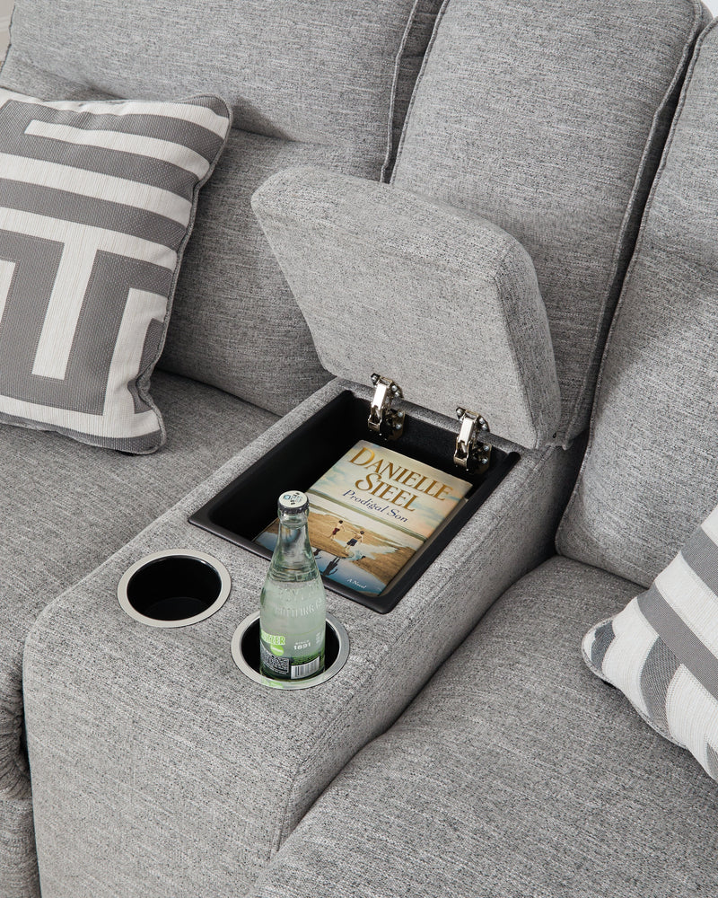Biscoe Power Reclining Loveseat - DMV FurniturePower Reclining Loveseat