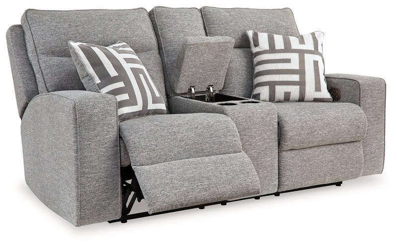 Biscoe Power Reclining Loveseat - DMV FurniturePower Reclining Loveseat