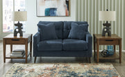 Bixler Navy Loveseat - 2610635