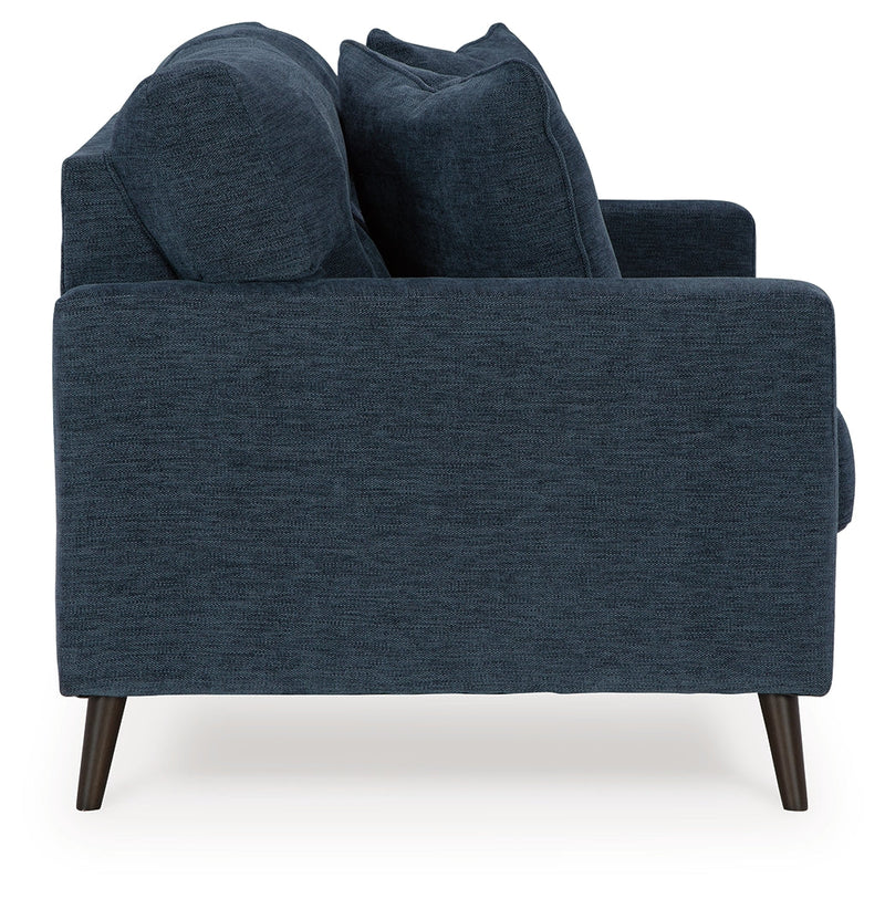 Bixler Navy Loveseat - 2610635