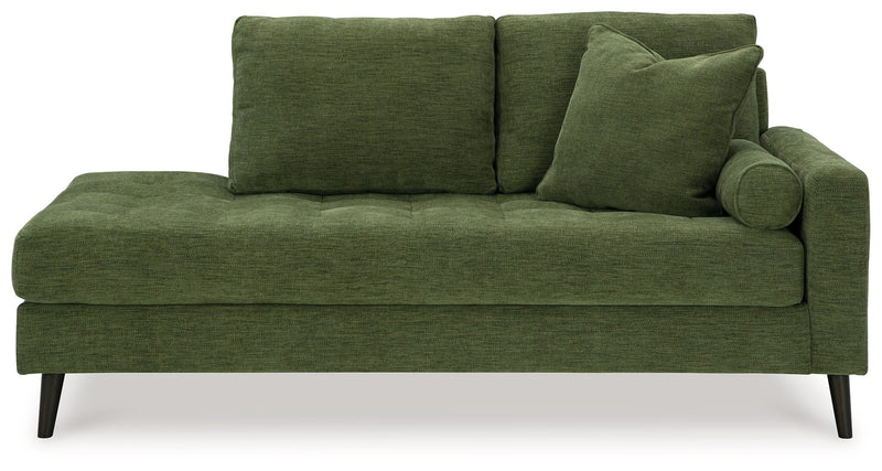 Bixler Olive Right-Arm Facing Corner Chaise - 2610717