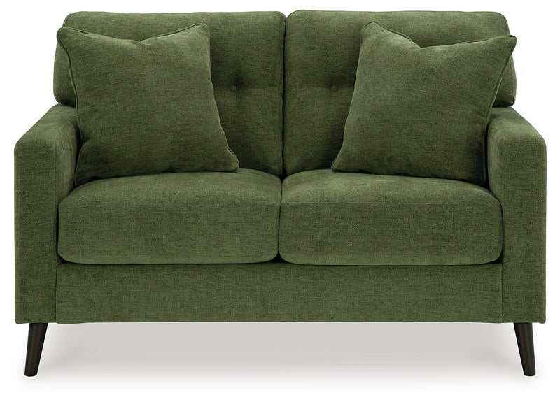 Bixler Sofa, Loveseat and Chair in Olive - PKG016465