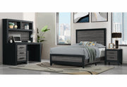 Lisbon Grey And Black Dresser - LISBON-GREY/BLACK-DR