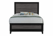 Lisbon Grey/Black Full Bed Group - LISBON-GREY/BLACK-FBG