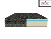 Black Visco Series Twin Mattress - With Boxspring - 47628552569049