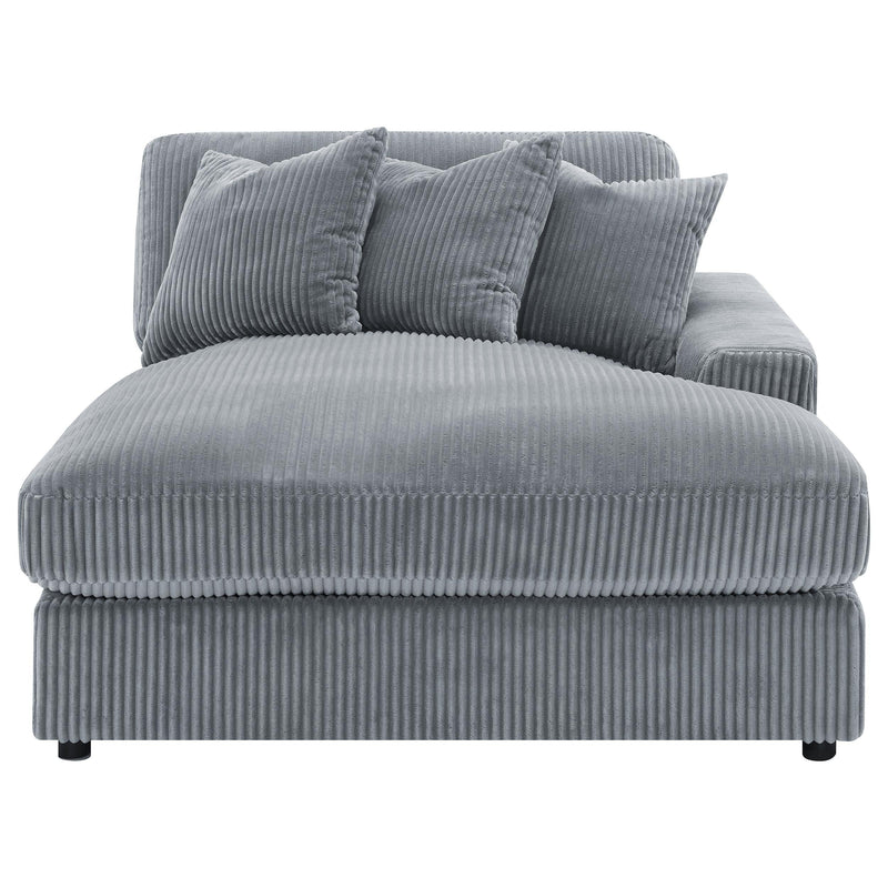 Blaine Upholstered Reversible Chaise Sectional Sofa Fog - 509900-SET