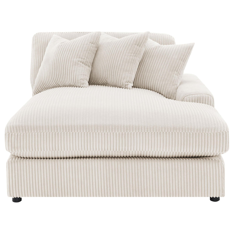 Blaine Upholstered Reversible Chaise Sectional Sofa Sand - 509899