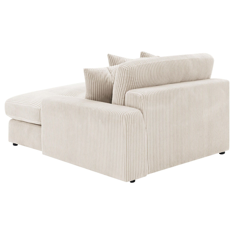 Blaine Upholstered Reversible Chaise Sectional Sofa Sand - 509899