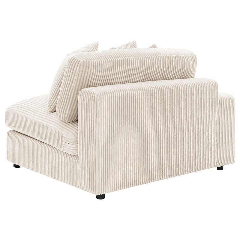 Blaine Upholstered Reversible Chaise Sectional Sofa Sand - 509899