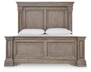 Blairhurst Light Grayish Brown King Panel Bed, Dresser, Chest and 2  Nightstands - B916B11
