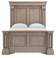 Blairhurst Light Grayish Brown Queen Panel Bed, Dresser, Mirror and 2 Nightstands - B916B10