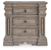 Blairhurst Light Grayish Brown Queen Panel Bed, Dresser, Mirror and 2 Nightstands - B916B10