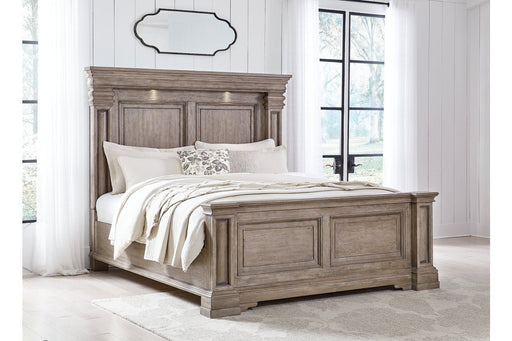 Blairhurst Light Grayish Brown Queen Panel Bed - DMV FurnitureQueen Bed