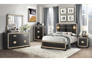 Blake Black/Gold Chest - DMV FurnitureChest