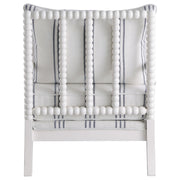 Blanchett Upholstered Bobbin Accent Chair White - 903835