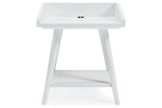 Blariden White Accent Table - DMV FurnitureTable