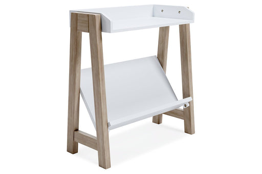 Blariden White/Tan Small Bookcase - DMV FurnitureBookcases