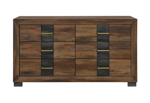 Optimus Brown/Black Dresser - OPTIMUS-BRWN/BLK-DR