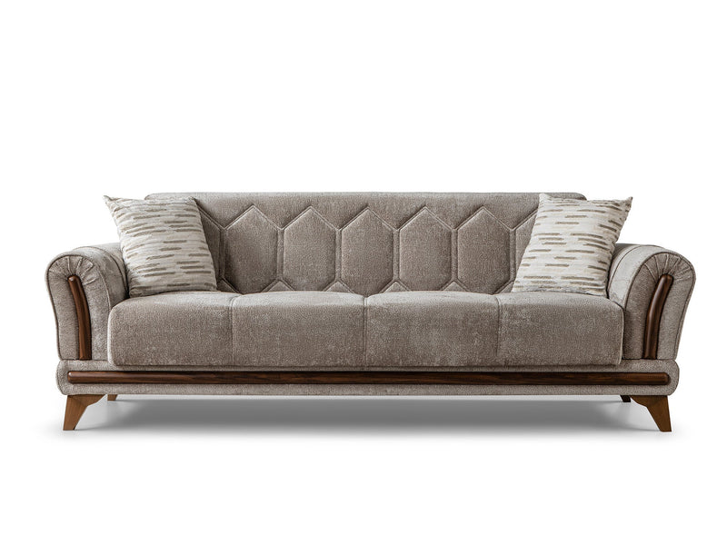 Bodrum Convertible Loveseat in Beige - 200-ST-BOD-HENRY07-2