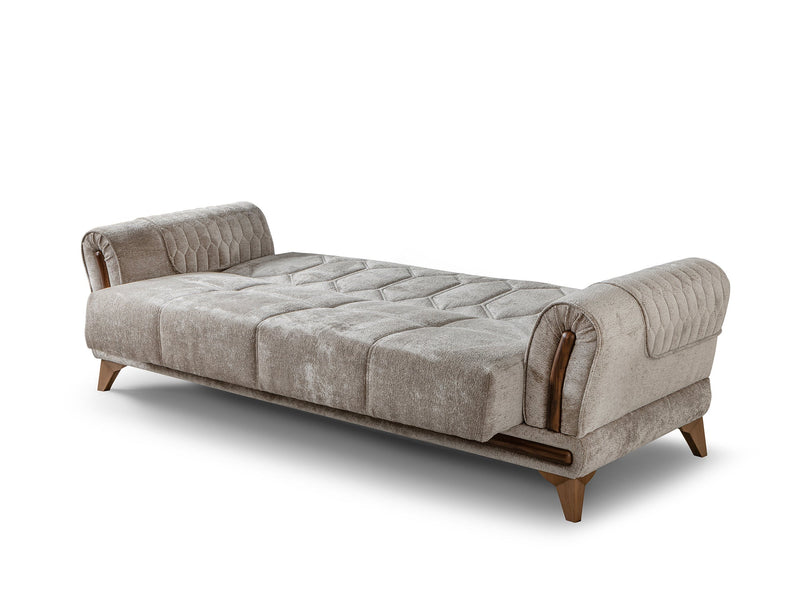 Bodrum Convertible Loveseat in Beige - 200-ST-BOD-HENRY07-2