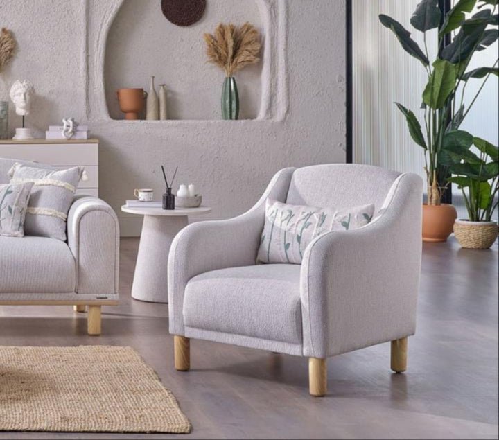 Boheems Accent Chair (Cream) - DMV FurnitureLiving Room Chair
