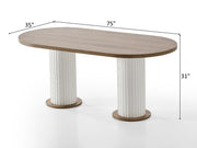 Bohem 6 Person Dining Room Set - Dining Room Sets
