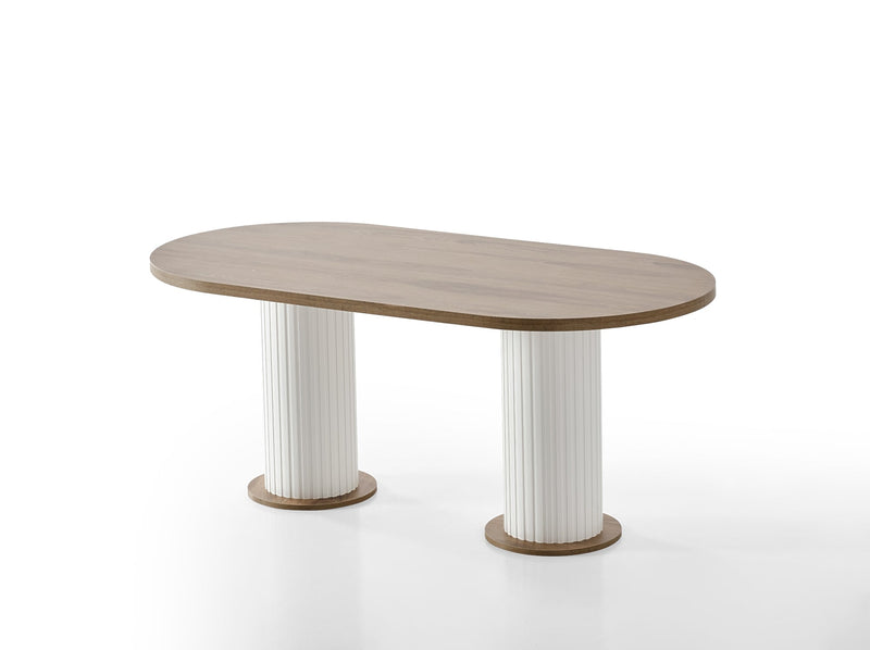 Bohem Diningroom (Consol With Mirror & Dining Table & 6 Dining Chair) - 115-BOH-SET