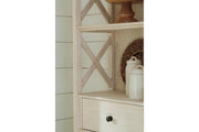 Bolanburg Antique White Display Cabinet - DMV FurnitureServer