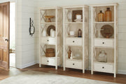 Bolanburg Antique White Display Cabinet - DMV FurnitureServer