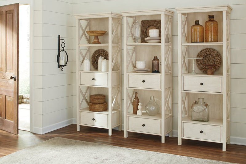 Bolanburg Antique White Display Cabinet - DMV FurnitureServer