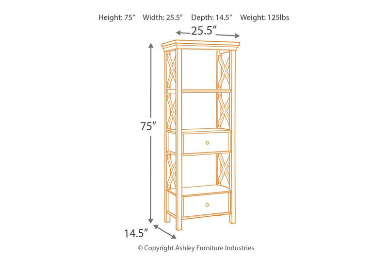 Bolanburg Antique White Display Cabinet - DMV FurnitureServer