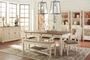 Bolanburg Antique White Display Cabinet - DMV FurnitureServer