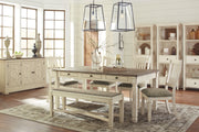 Bolanburg Antique White - Oak Dining Room Set - DMV FurnitureDining Room Set