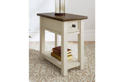 Bolanburg Two - tone Chairside End Table - DMV FurnitureEnd Table Chair Side
