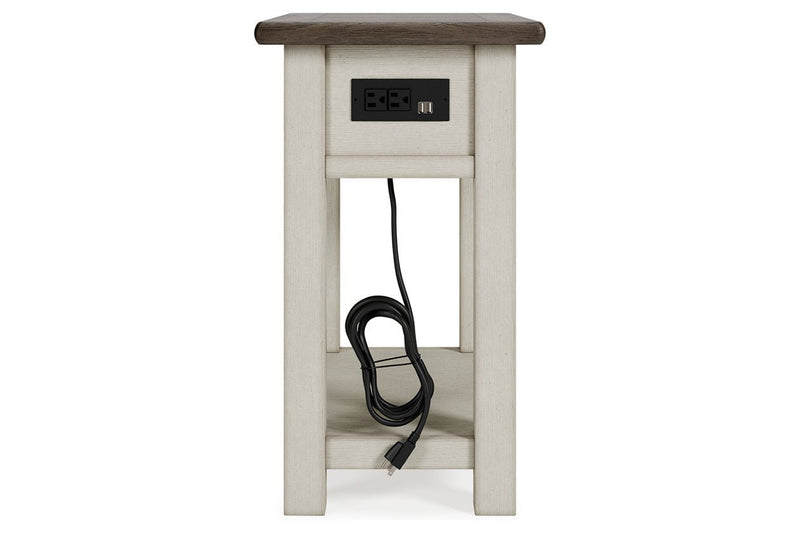 Bolanburg Two - tone Chairside End Table - DMV FurnitureEnd Table Chair Side