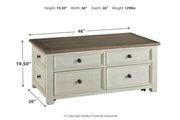 Bolanburg Two - tone Coffee Table with Lift Top - DMV FurnitureCoffee Table