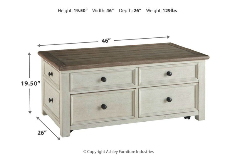 Bolanburg Two - tone Coffee Table with Lift Top - DMV FurnitureCoffee Table