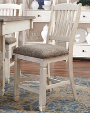 Bolanburg Two-tone Counter Height Bar Stool (Set of 2) - D647-124X2