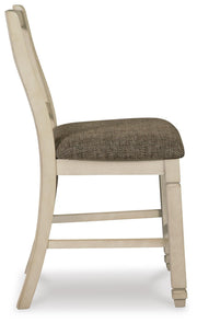 Bolanburg Two-tone Counter Height Bar Stool (Set of 2) - D647-124X2