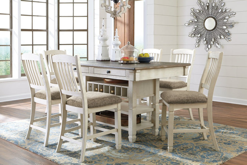 Bolanburg Two - tone Counter Height Dining Table - DMV FurnitureDining Table