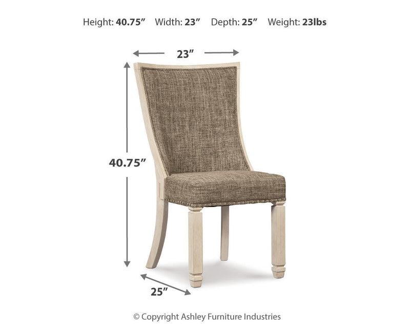 Bolanburg Two-tone Dining Chair (Set of 2) - D647-02X2