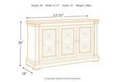 Bolanburg Two - tone Dining Server - DMV FurnitureCabinet