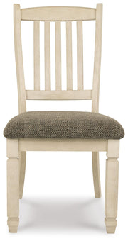 Bolanburg Two-tone Dining Table, 6 Chairs, and Bench - D647D26