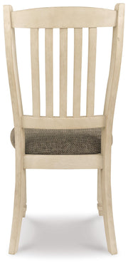 Bolanburg Two-tone Dining Table, 6 Chairs, and Bench - D647D26