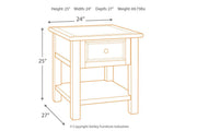 Bolanburg Two - tone End Table - DMV FurnitureEnd Table
